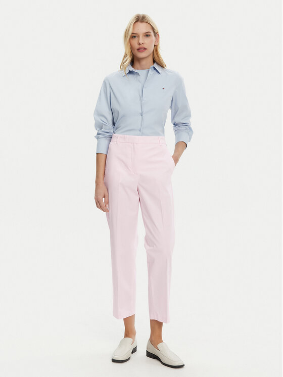 Tommy Hilfiger Tommy Hilfiger Pantaloni chino WW0WW40504 Roz Straight Fit