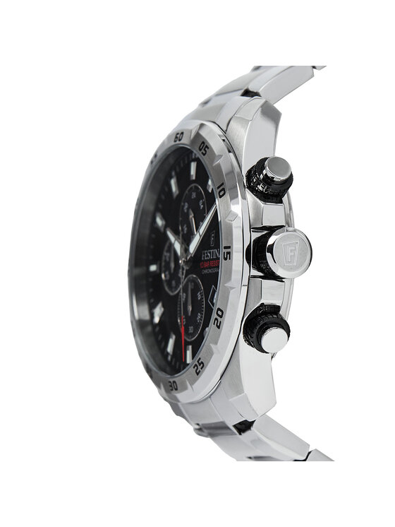 Festina Festina Zegarek Chrono Sport 20463/4 Srebrny