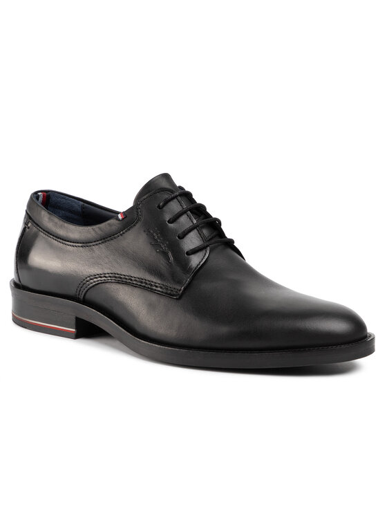 tommy leather shoes