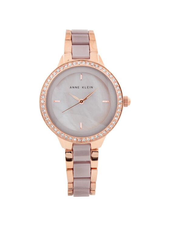 Anne Klein Anne Klein Zegarek AK-1418RGTP Fioletowy