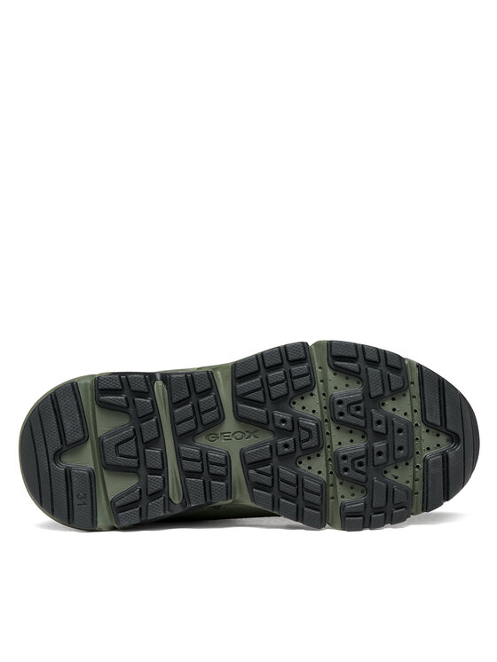 Geox Geox Gležnjarji J Flexyper Plus Boy B Abx J66LCF 0FUCE C0033 S Temno zelena