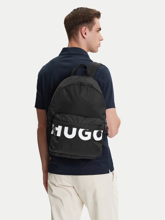 HUGO HUGO Ruksak Shaun 50541899 Crna