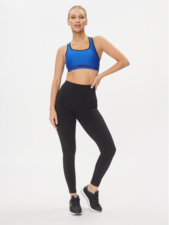 Under Armour Under Armour Sportovní podprsenka Ua Crossback Mid Bra 1361034 Modrá Compression Fit