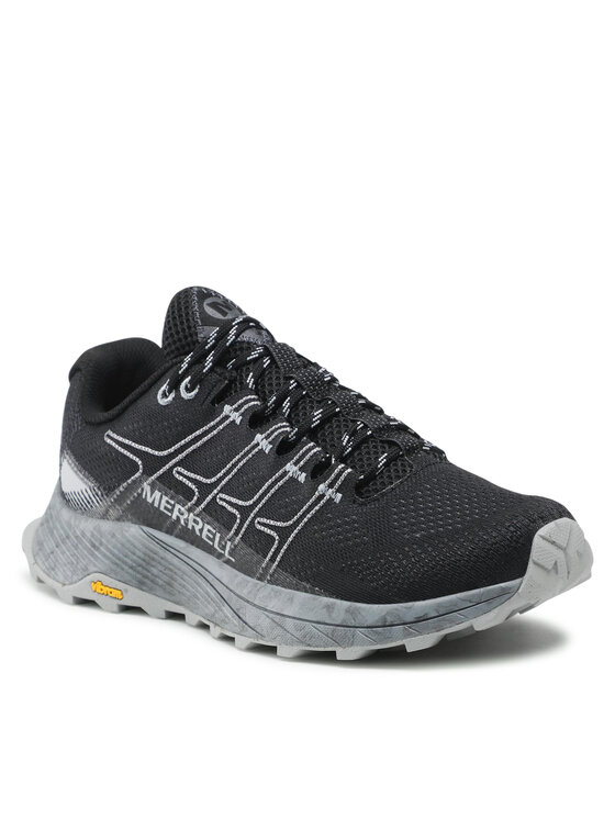 Merrell Merrell Skriešanas apavi Moab Flight J066751 Melns