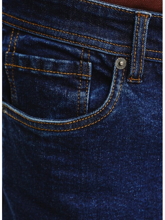 Pako Lorente Pako Lorente Jeansy P25SF-WJ-001 Granatowy Regular Fit