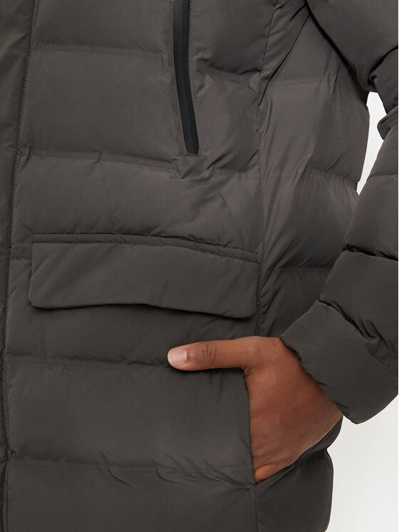 Geox Geox Зимно яке M4628L T3128 F9821 Сив Regular Fit