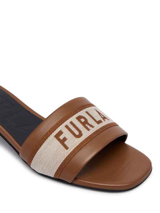 Furla Furla Παντόφλες Cilindro YK98CIL BX4520 Καφέ