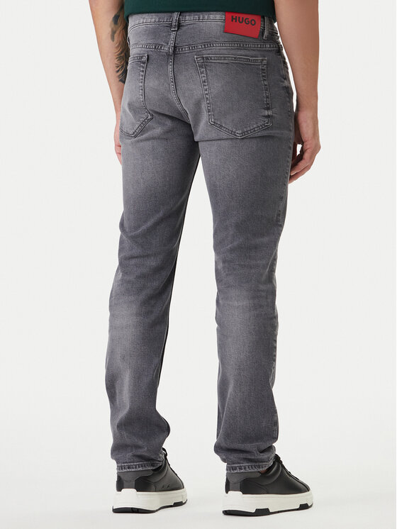 HUGO HUGO Džínsy 50556103 Sivá Slim Fit