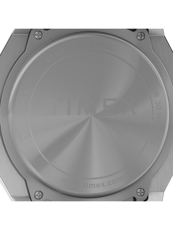 Timex Timex Zegarek T80 TW2V74200 Srebrny