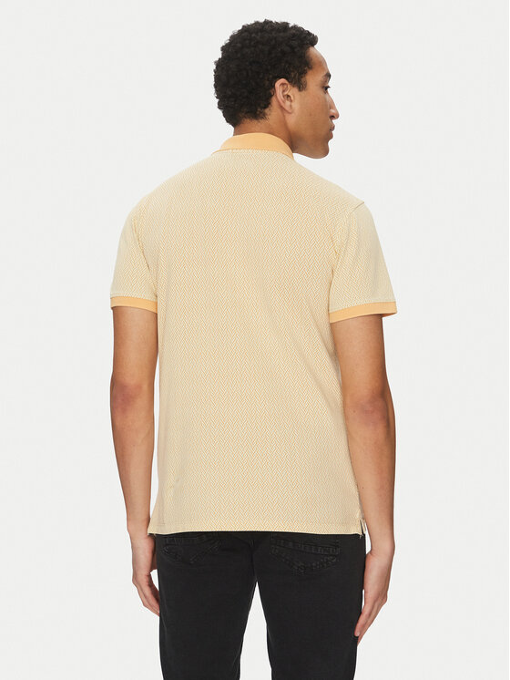 Blend Blend Polo 20718252 Pomarańczowy Regular Fit