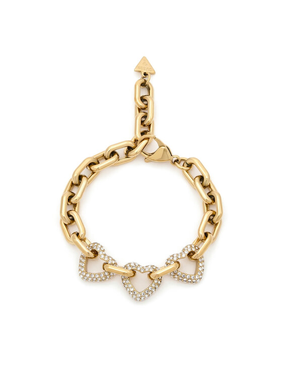 Guess Guess Bransoletka JUBB06 012JW Złoty