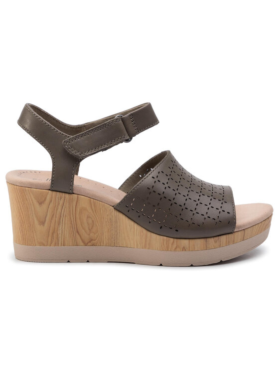 Clarks Clarks Sandały Cammy Glory 261399284 Zielony