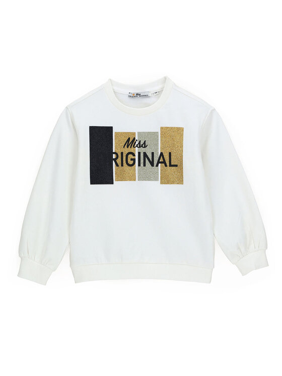 Original Marines Original Marines Džemperis DCA3575F Écru Regular Fit