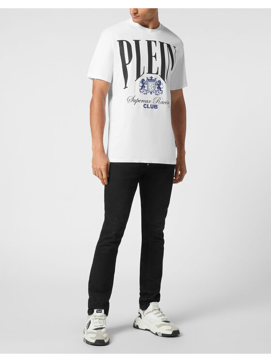 PHILIPP PLEIN PHILIPP PLEIN Tričko 21689 Biela Regular Fit