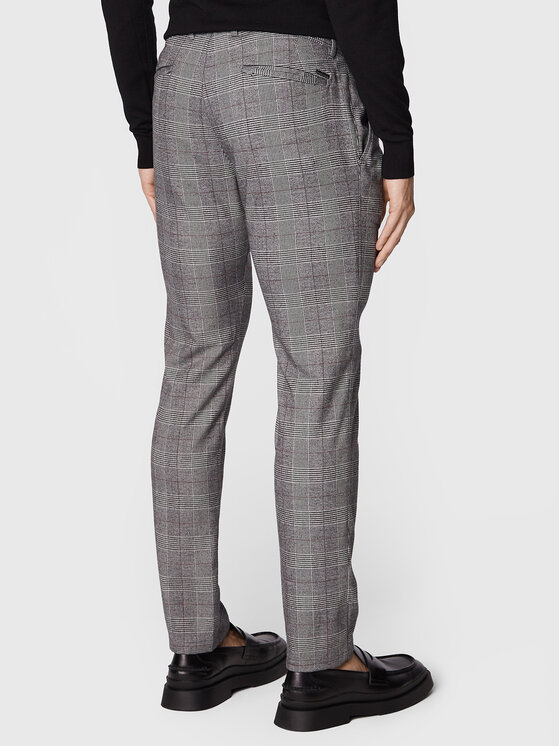 Roy Robson Roy Robson Chinosy 941-51 Szary Slim Fit