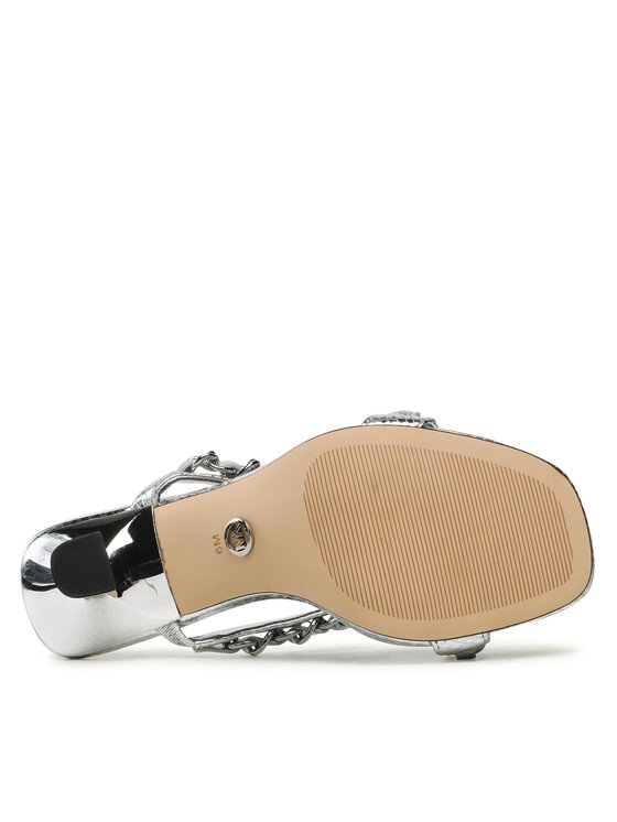 MICHAEL Michael Kors Nazouváky Clara Sandal 40S3CLHS1M Stříbrná | Modivo.cz