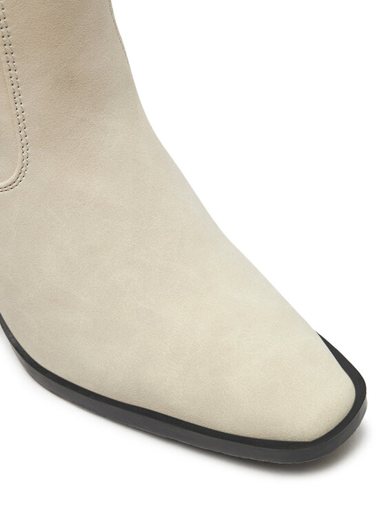 ONLY ONLY Cizme și botine cowboy 15329859 Écru