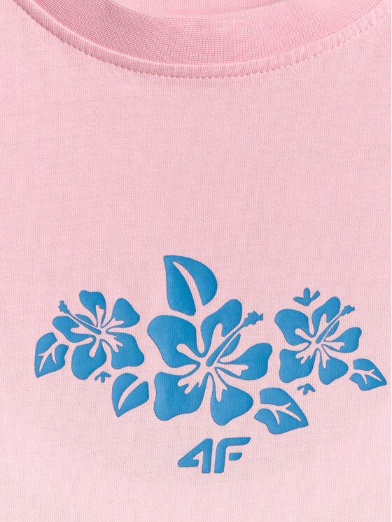 4F 4F T-Shirt SUMMER SPLASH Kolorowy Loose Fit