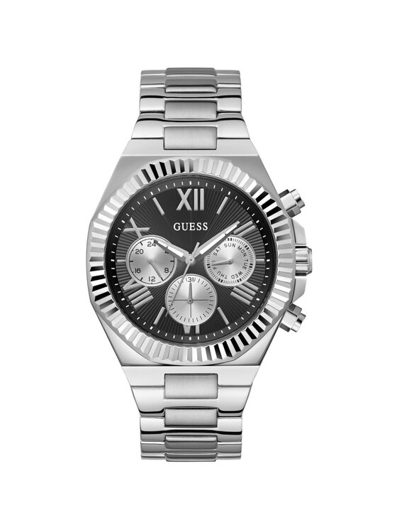 Guess Guess Hodinky GW0703G1 Stříbrná