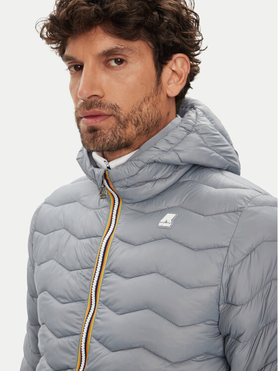 K-Way K-Way Übergangsjacke Jack K6121HW Grau Slim Fit