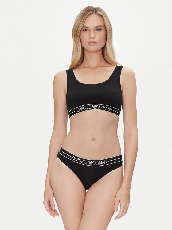 Emporio Armani Underwear Emporio Armani Underwear 2er-Set klassische Damenslips EW000403 AF10881 MC005 Schwarz