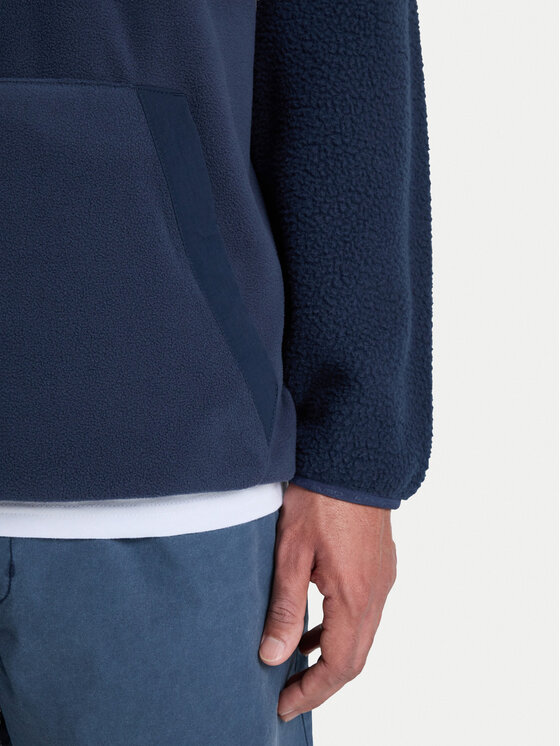 Quiksilver Quiksilver Fleecová mikina Ocean View Mix Up EQYPF03073 Tmavomodrá Comfort Fit