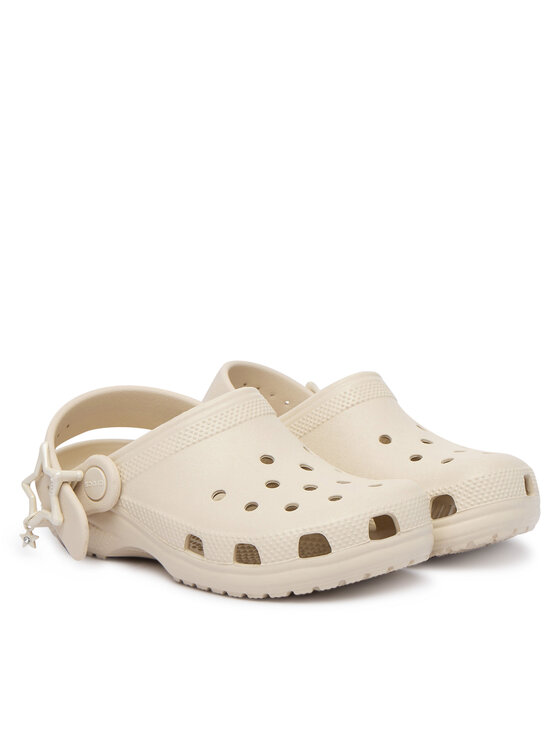 Crocs Crocs Šlepetės Classic Star Buckle Clog 213941 Šviesiai smėlinė