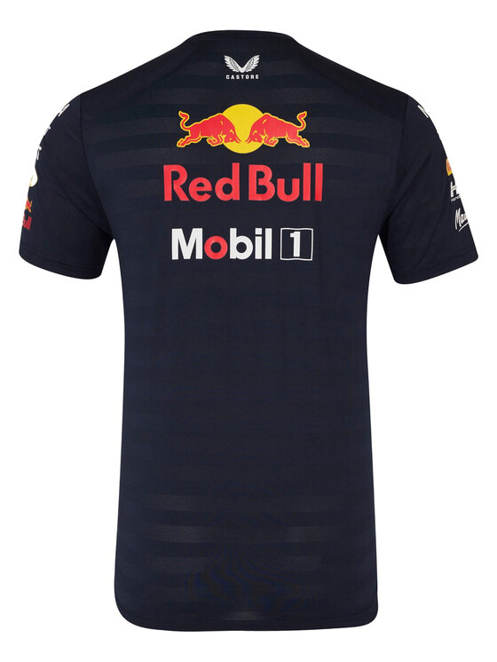 Red Bull Racing Red Bull Racing T-Shirt Team 2025 Granatowy Regular Fit