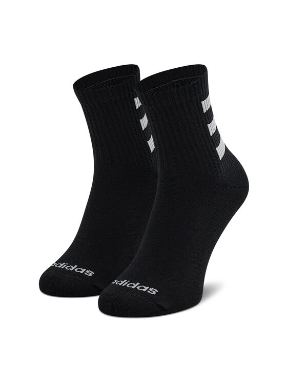 adidas adidas Skarpety długie HC 3S Quart 3PP HD2212 Czarny