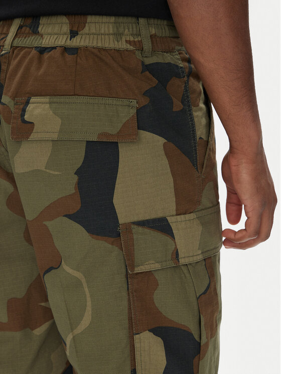 DC DC Szövet rövidnadrág Tundra ADYWS03086 Zöld Regular Fit