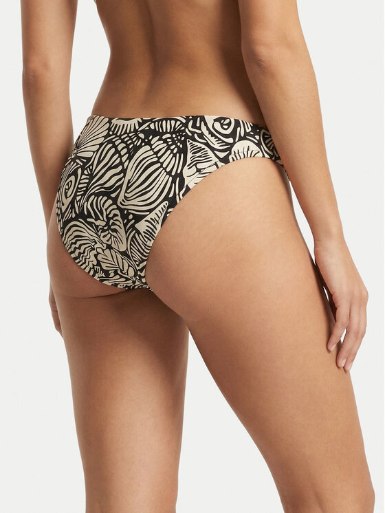 Seafolly Seafolly Bikini partea de jos C Shells 40305-328 Negru
