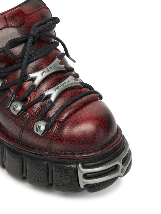 NEW ROCK NEW ROCK Sneakersy M-120N-C67 Bordó