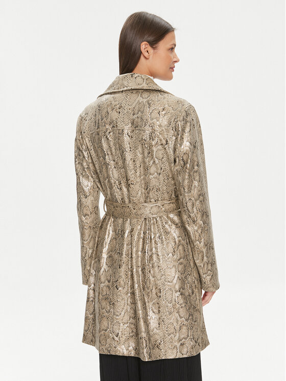 Guess Guess Trench Mila W4RL31 WFZU0 Marrone Regular Fit