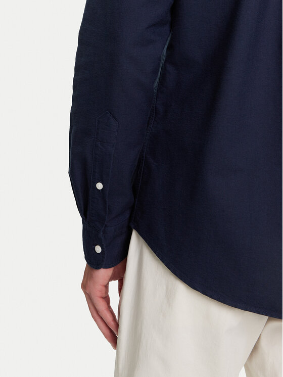 Tommy Hilfiger Tommy Hilfiger Πουκάμισο Solid Heritage MW0MW35774 Σκούρο μπλε Regular Fit