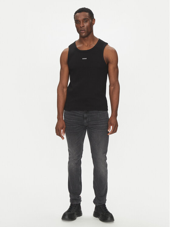 HUGO HUGO Tank top Dapota 50542089 Čierna Slim Fit