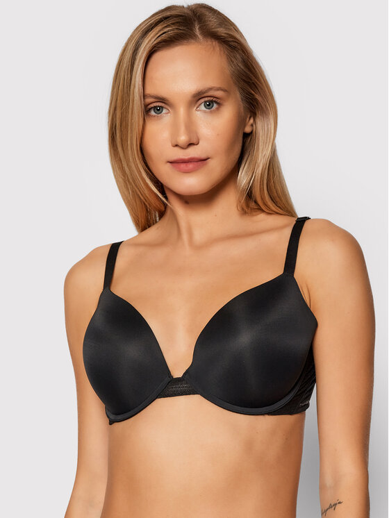 Calvin Klein Underwear Push-up krūšturis 000QF5613E Melns