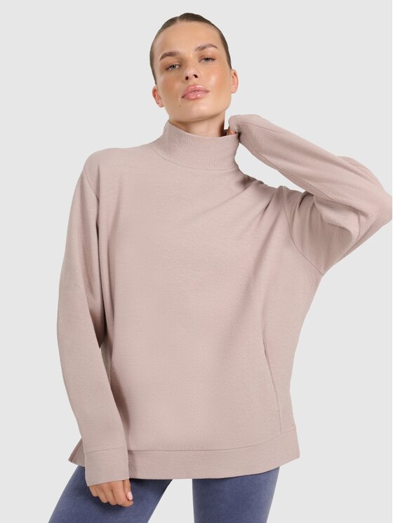 4F 4F Felpa 4FWAW25TFSWF589-83S Marrone Oversize