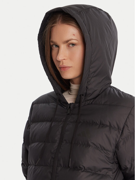 adidas adidas Vatovaná bunda Essentials Climawarm 3-Stripes JM4086 Černá Regular Fit