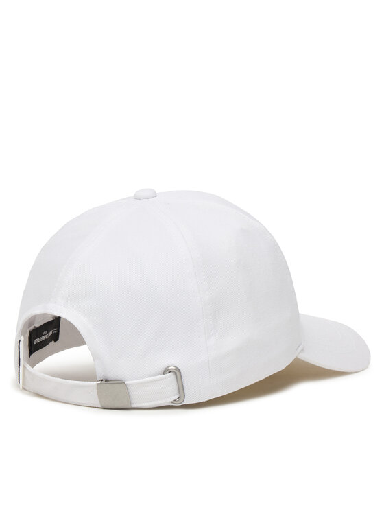 KARL LAGERFELD KARL LAGERFELD Cepure ar nagu Z31196 Balts