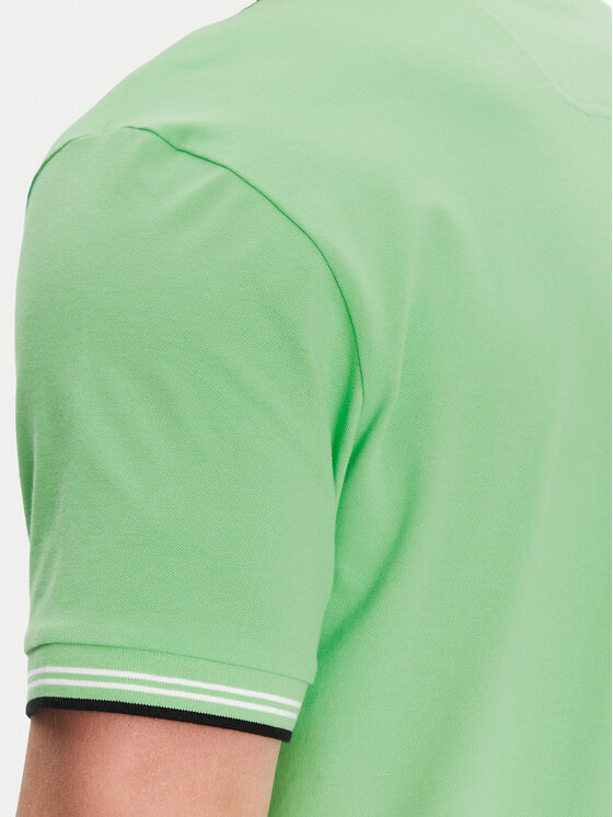BOSS BOSS Polo Paul 50506193 Zielony Slim Fit
