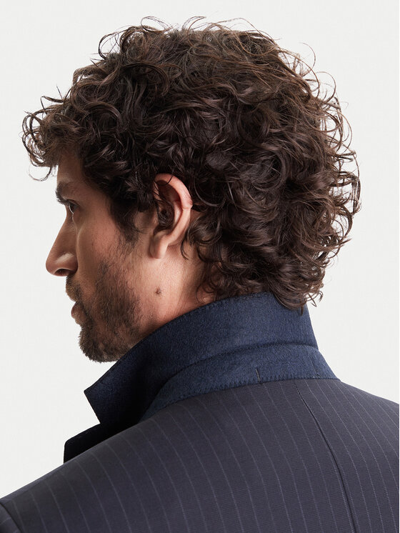 BOSS BOSS Garnitur H-Huge 50546121 Granatowy Slim Fit