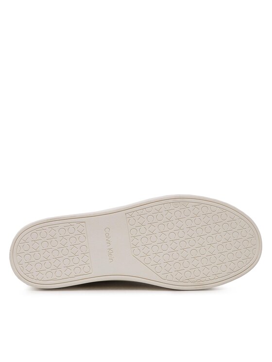 Calvin Klein Calvin Klein Αθλητικά Low Top Lace Up Lth Sm HM0HM01018 Λευκό