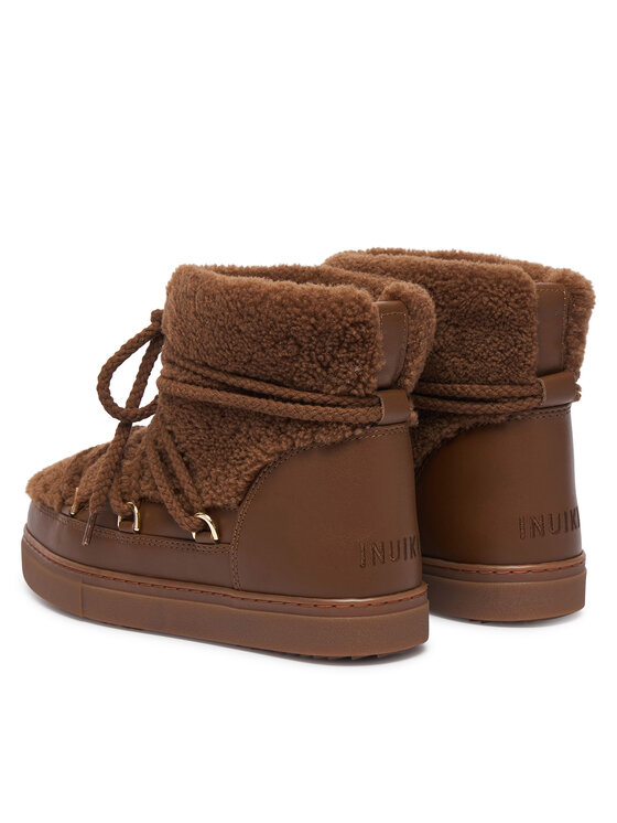 Inuikii Inuikii Sniego batai Full Leather 1001.003.0282 Ruda