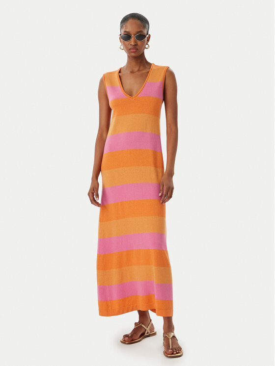 LOLA CASADEMUNT LOLA CASADEMUNT Повсякденна сукня MS2616041 Кольоровий Slim Fit