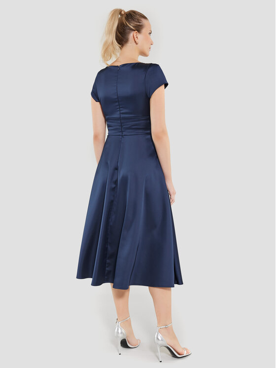 Swing Swing Coctailkleid 5AE05200 Dunkelblau Regular Fit
