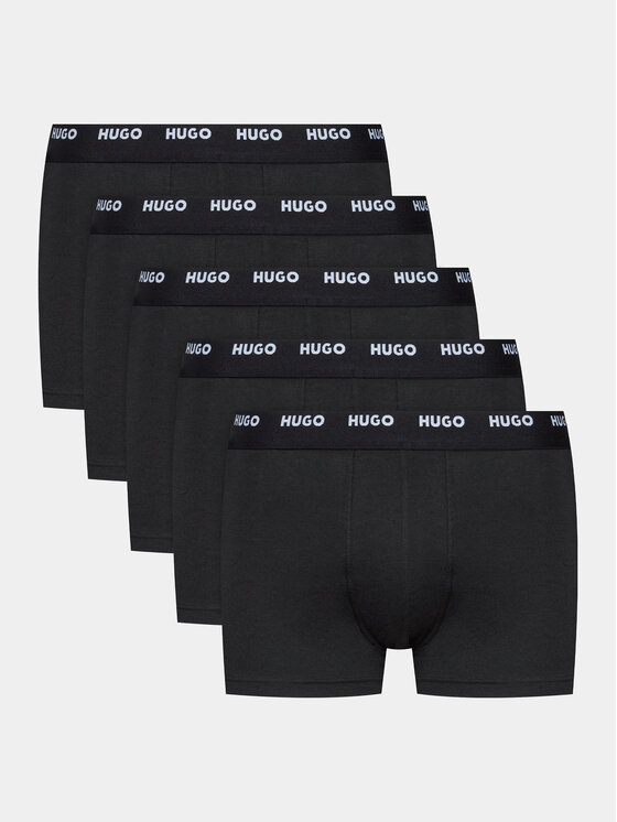 HUGO Hugo 5 darab boxer 50493840 Fekete