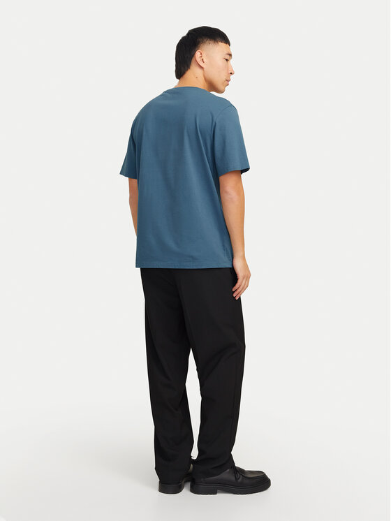Jack&Jones Jack&Jones Majica Organic Basic 12156101 Modra Standard Fit