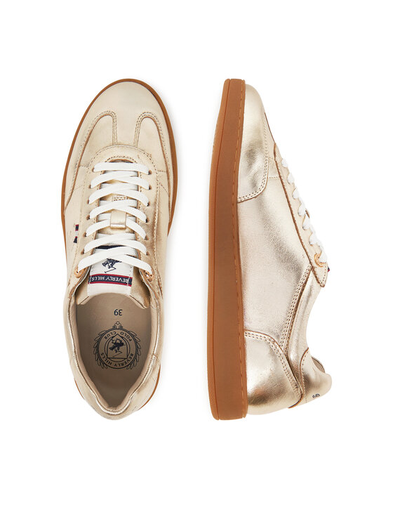 Beverly Hills Polo Club Beverly Hills Polo Club Sneakersy WI44-VOUN-02 Złoty