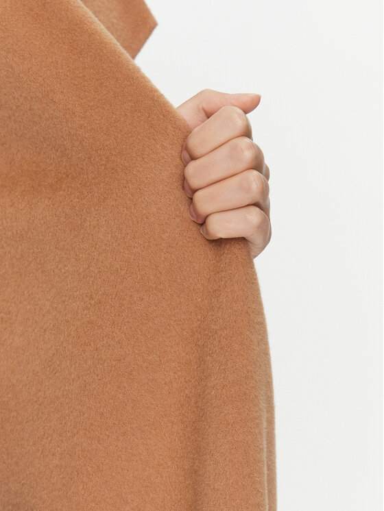 Marella Marella Gyapjú kabát Gesti 2330160238200 Barna Regular Fit