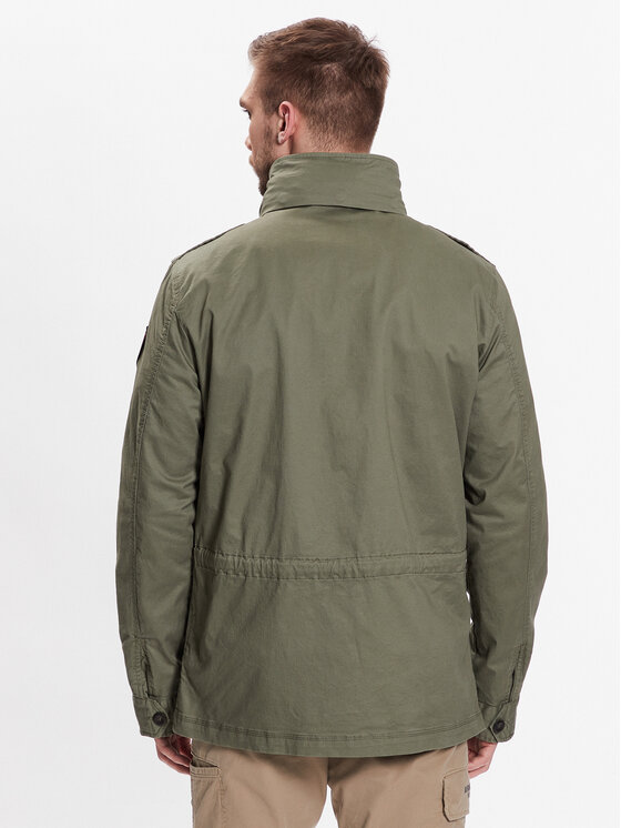 Aeronautica Militare Aeronautica Militare Преходно яке 231AB2063CT3013 Зелен Regular Fit